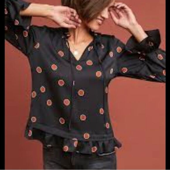 Anthropologie Madison Stone Blouse Medium - Picture 1 of 11